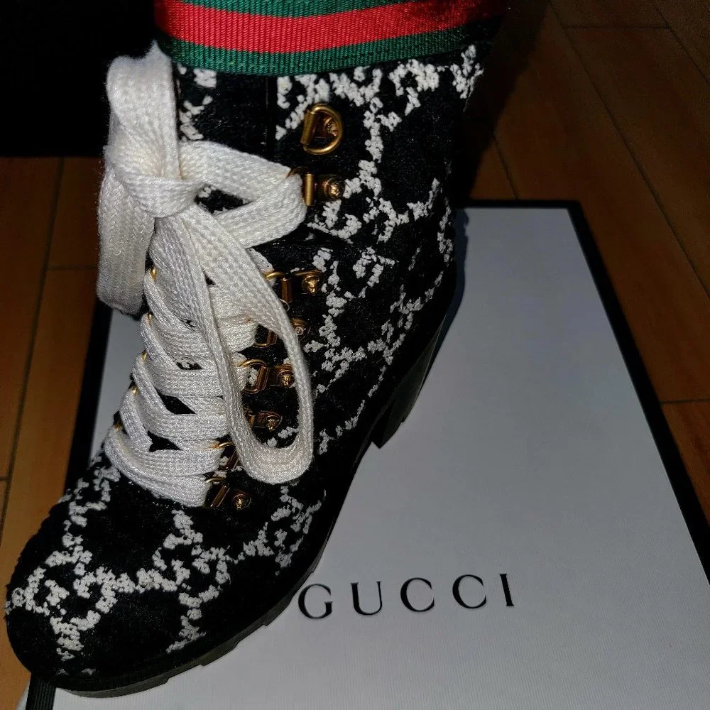 Gucci combat boots - Picture 1 of 7